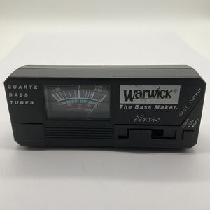 Warwick Quartz Bass Tuner Model 50500 Made In Korea Read